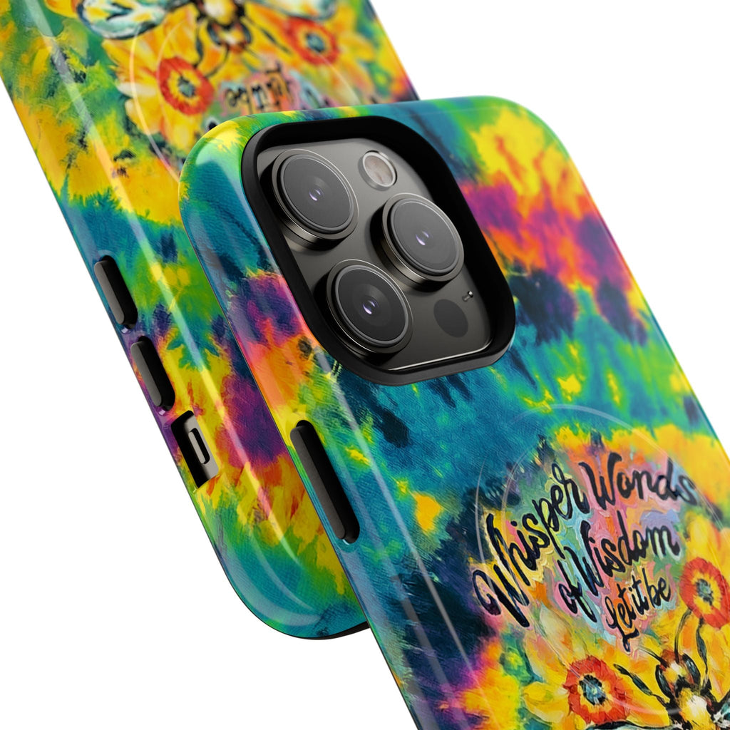 SUNFLOWER BEE WISDOM MAGNETIC PHONE CASE - RI2304262