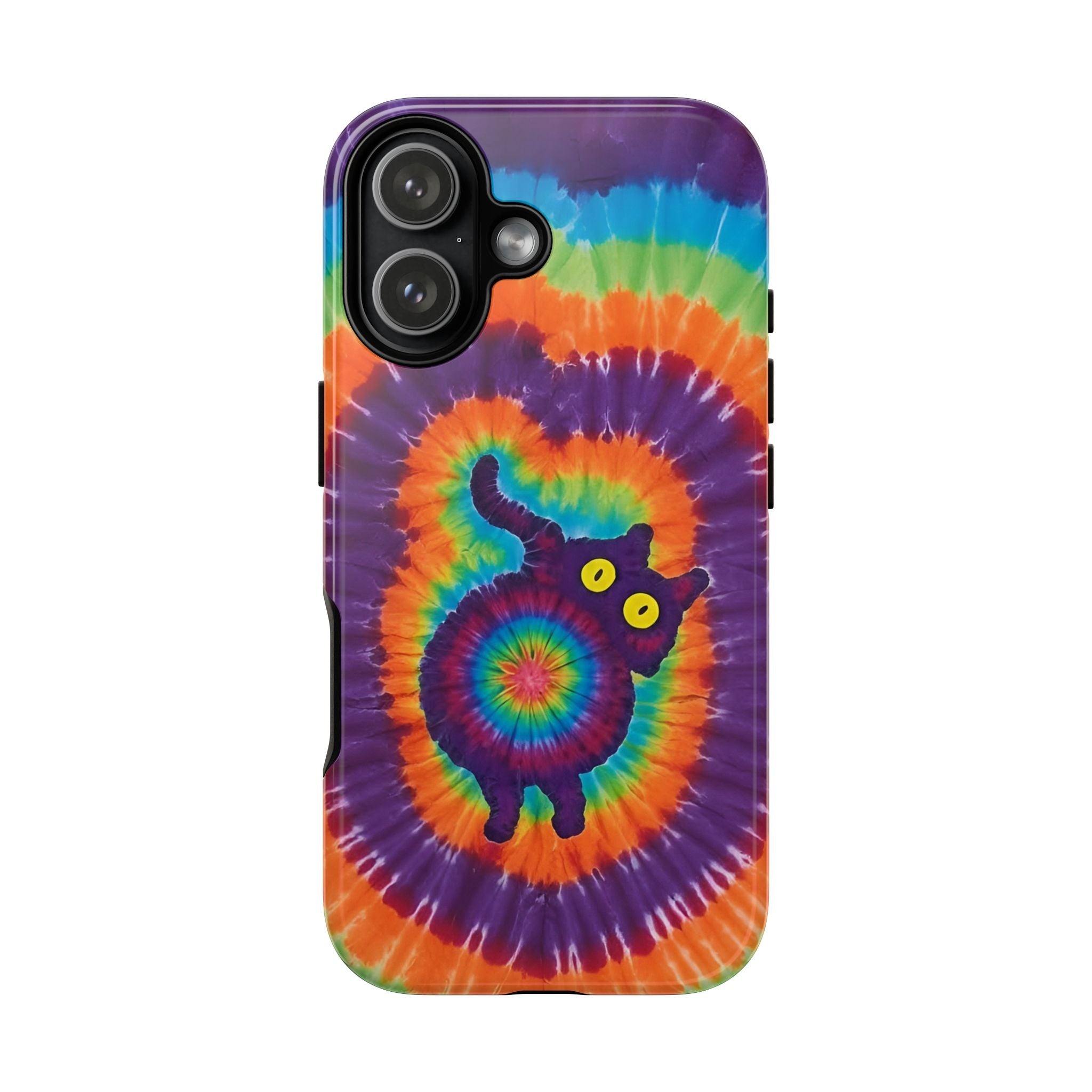 FUNNY CAT SWIRL PHONE CASE - TLNO1604261