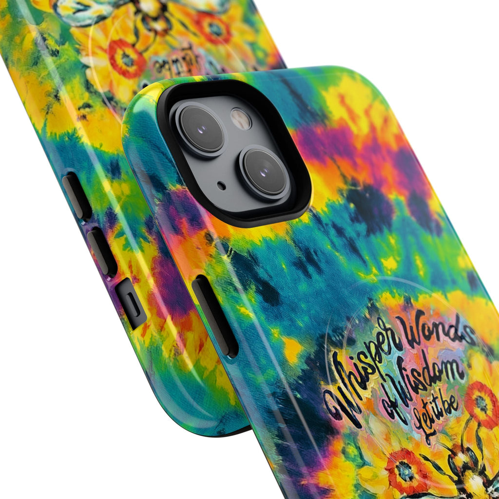SUNFLOWER BEE WISDOM MAGNETIC PHONE CASE - RI2304262