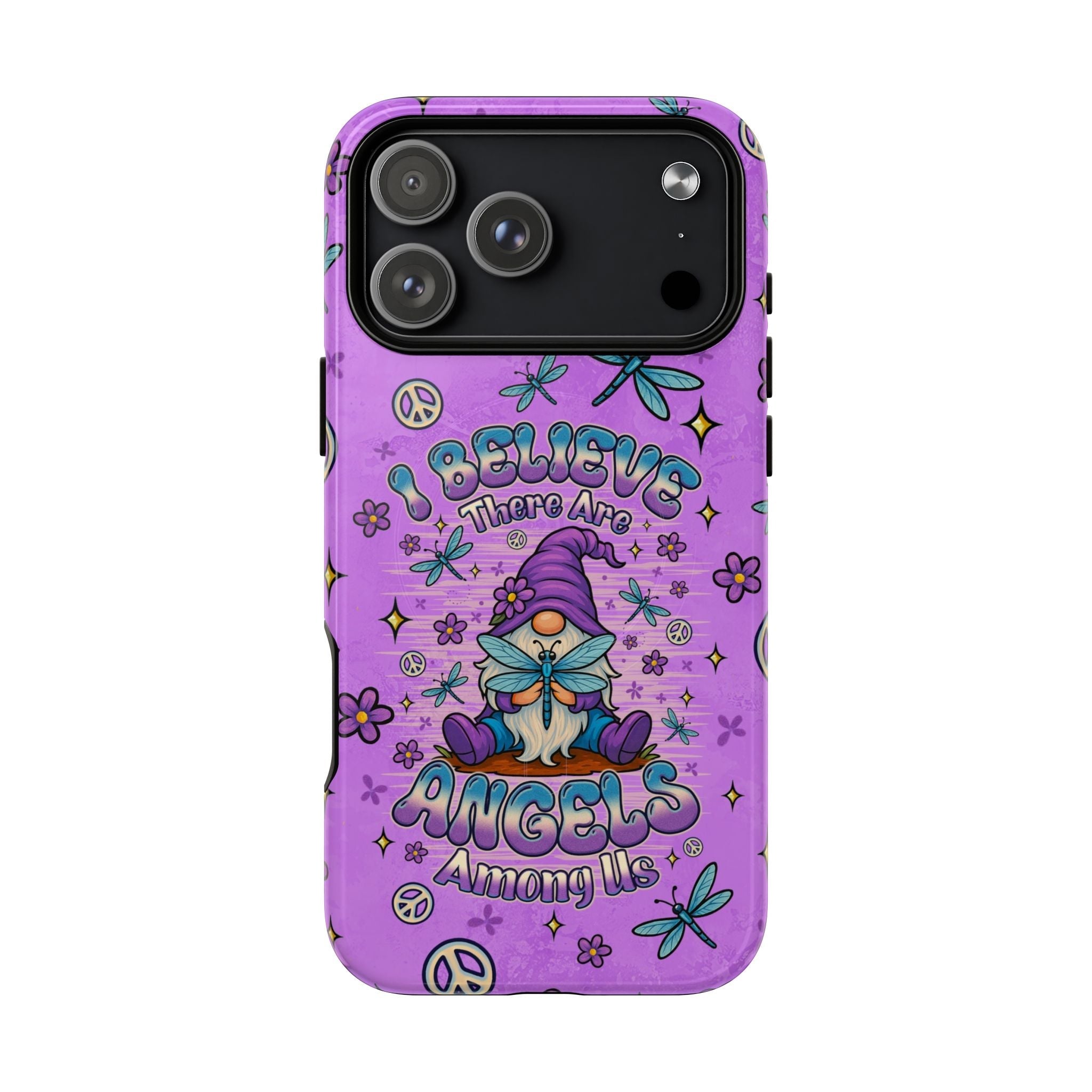 I BELIEVE THERE ARE ANGELS AMONG US GNOME MAGNETIC PHONE CASE - TLNO1604262