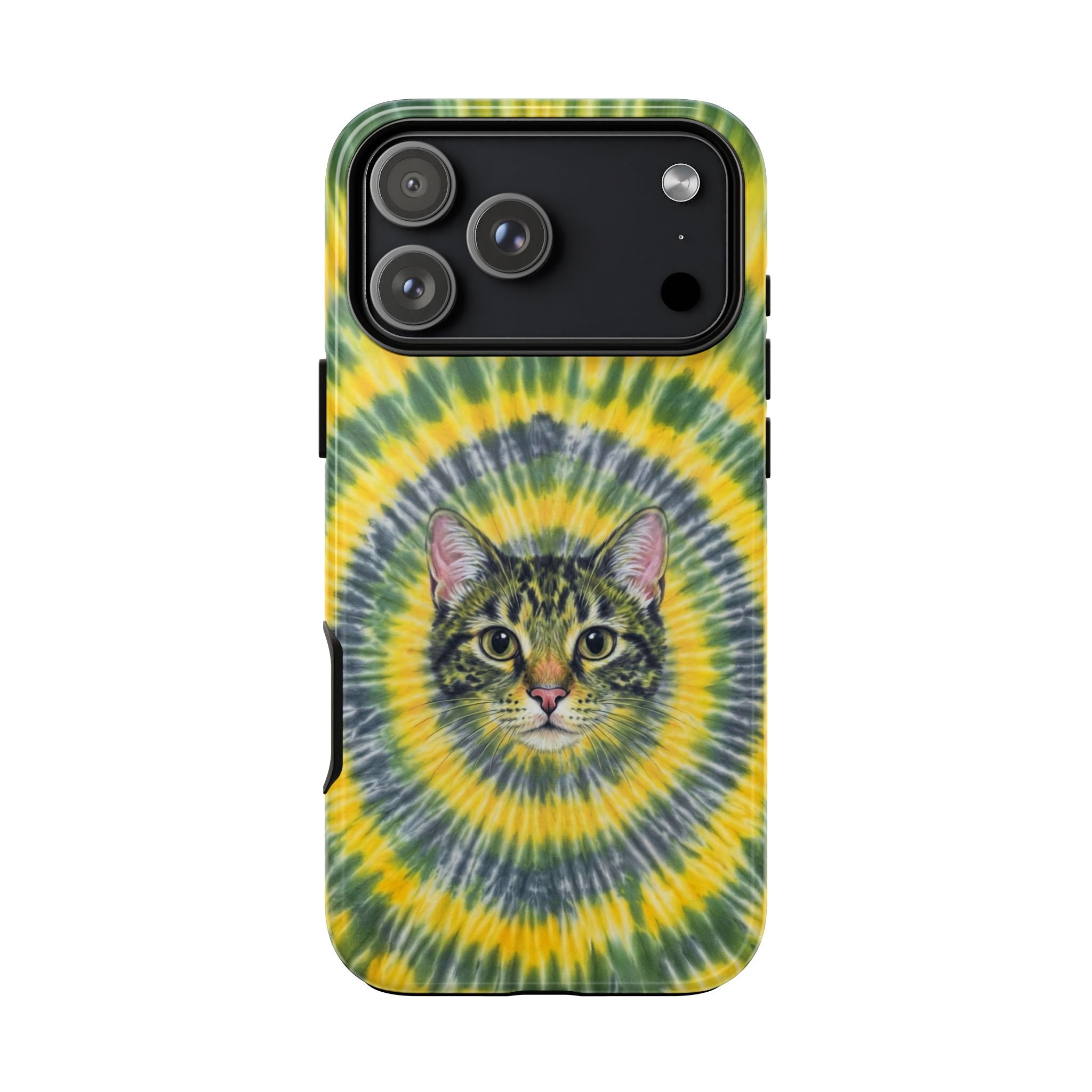 FUNNY CAT SWIRL  PHONE CASE - TLNT1604263
