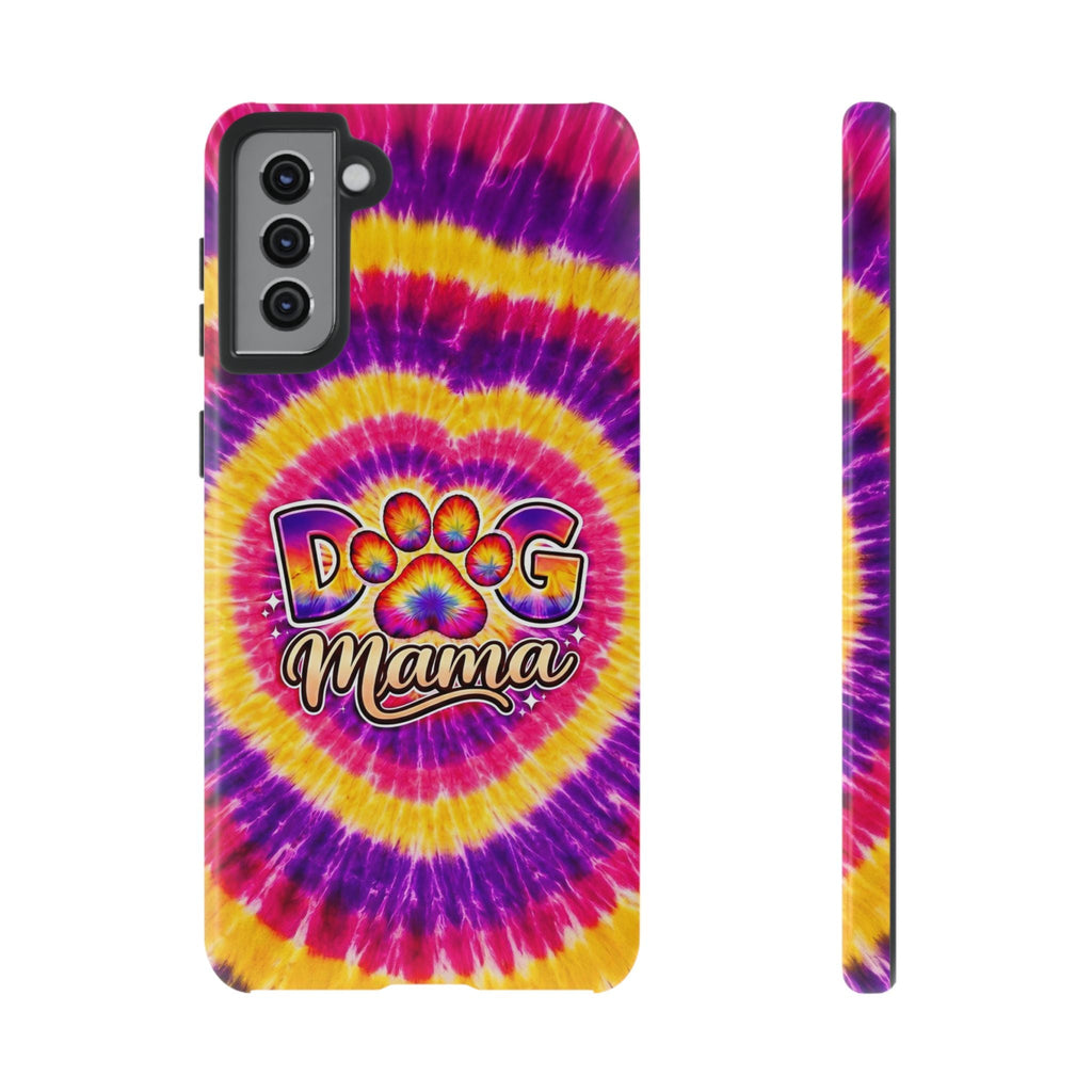 DOG MAMA PAW PRINT SWIRL PHONE CASE   - TLNT1504261
