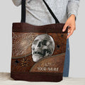 Halloween Vibes - Skull Personalized Tote Bag