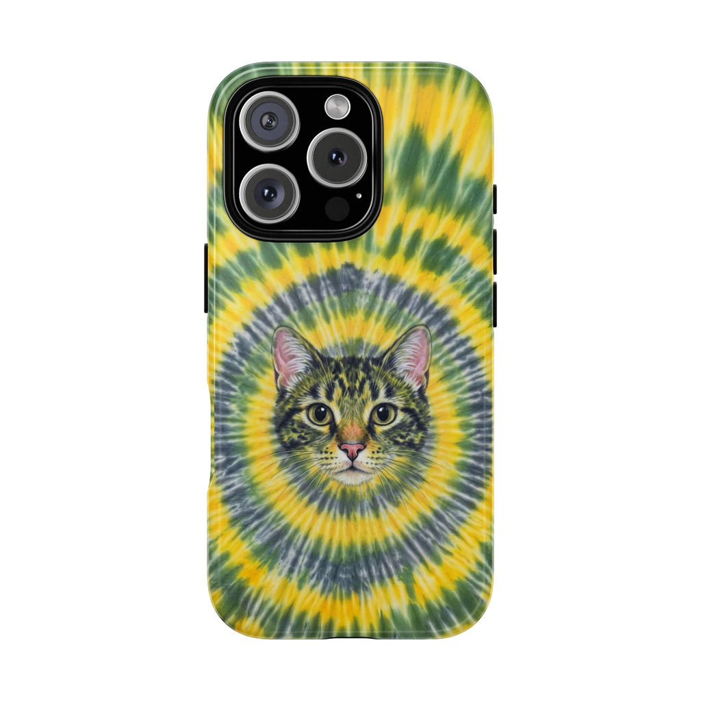 FUNNY CAT SWIRL  PHONE CASE - TLNT1604263