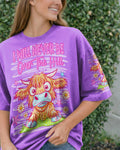 I WILL NEVER BE OVER THE HILL COW ALL OVER PRINT  - TLNT0605264