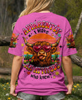 APPARENTLY I HAVE AN ATTITUDE WHO KNEW COW ALL OVER PRINT - TLHN1004261