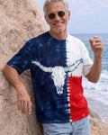 LONGHORN TEXAS PATTERN ALL OVER PRINT - TLTW2706261