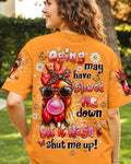 AGING MAY HAVE SLOWED ME DOWN CHICKEN ALL OVER PRINT - TLHN2606261