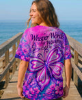 WHISPER WORDS OF WISDOM LET IT BE BUTTERFLY ALL OVER PRINT - TLHN2304261