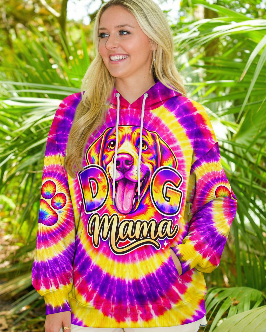 DOG MAMA LABRADOR   ALL OVER PRINT  - TLNT2104263