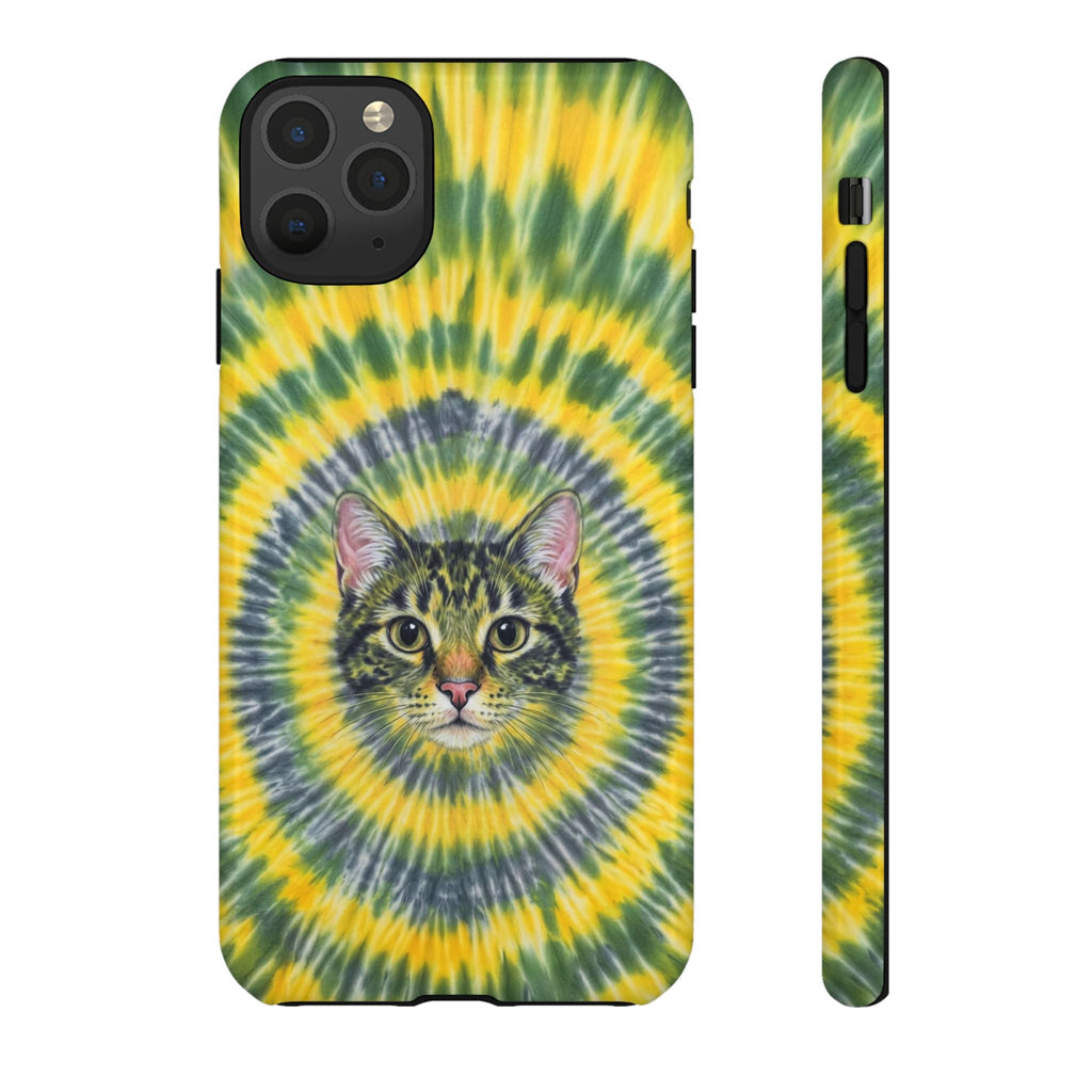 FUNNY CAT SWIRL  PHONE CASE - TLNT1604263