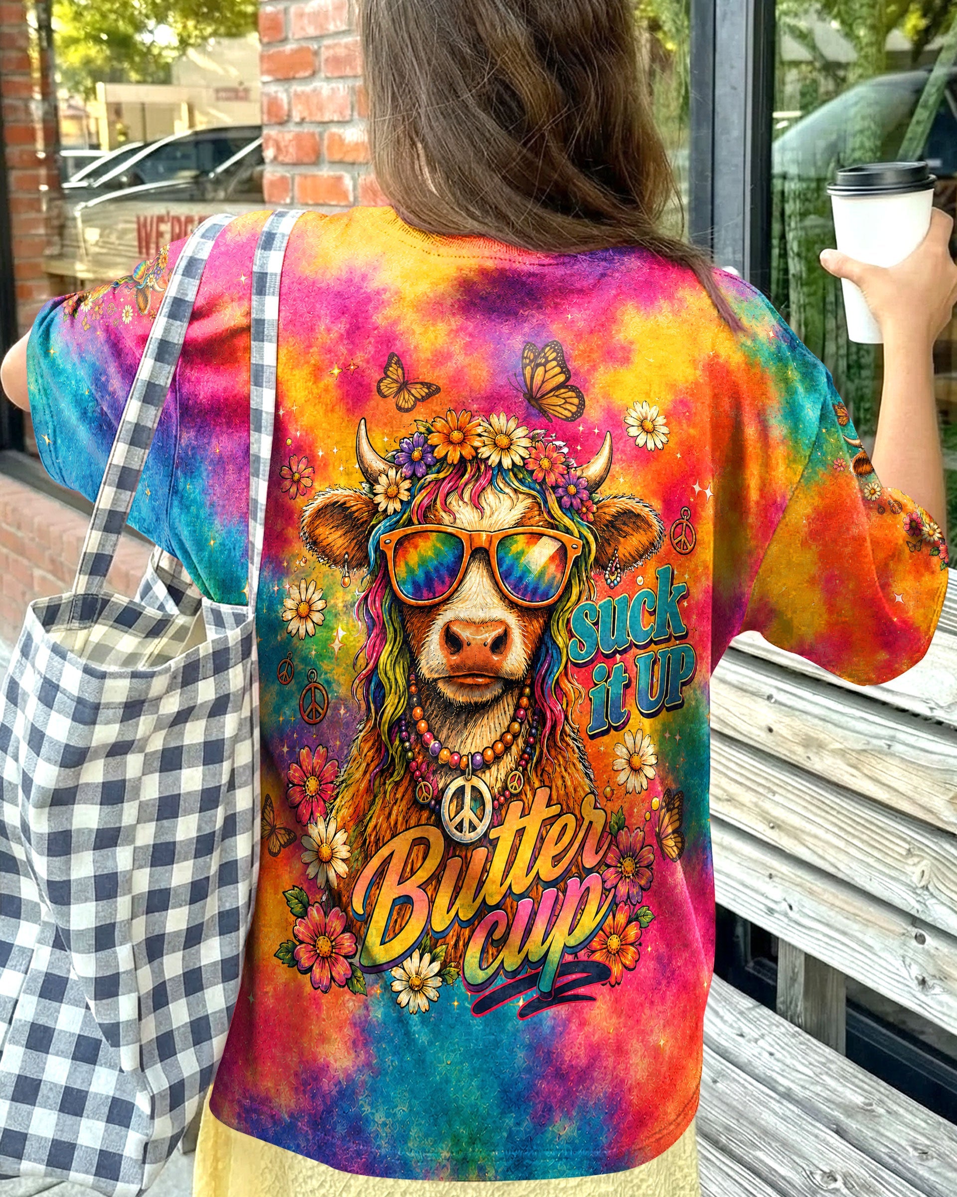 SUCK IT UP BUTTERCUP COW ALL OVER PRINT - TLNT2605264