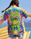 BE YOU THE WORLD WILL ADJUST FROG KIDS ALL OVER PRINT  - TLTW1106261