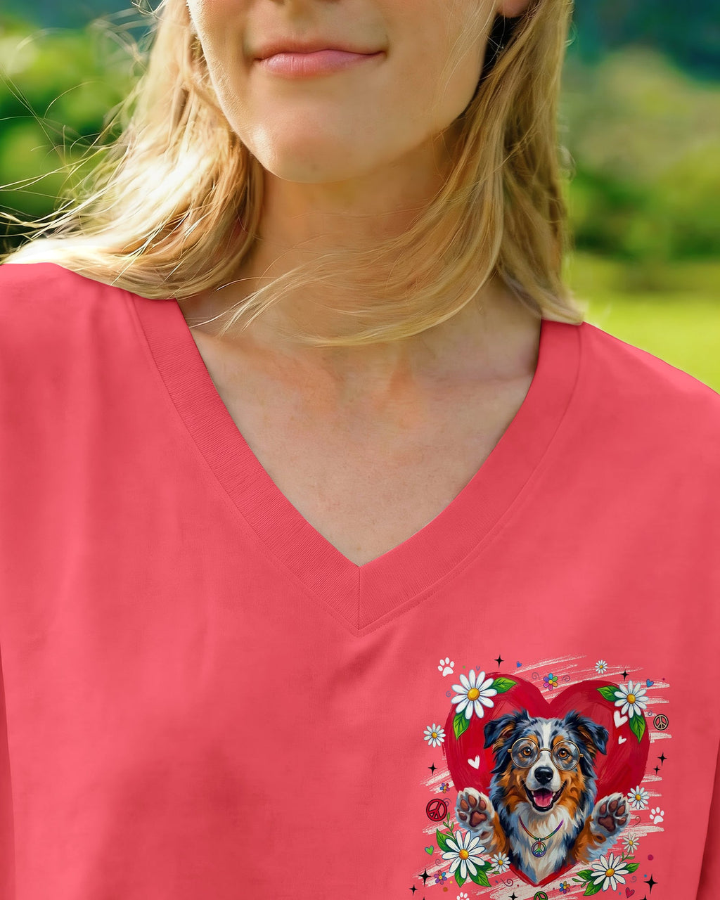 BE KIND AUSTRALIAN SHEPHERD DOG ALL OVER PRINT - TYLN0206262