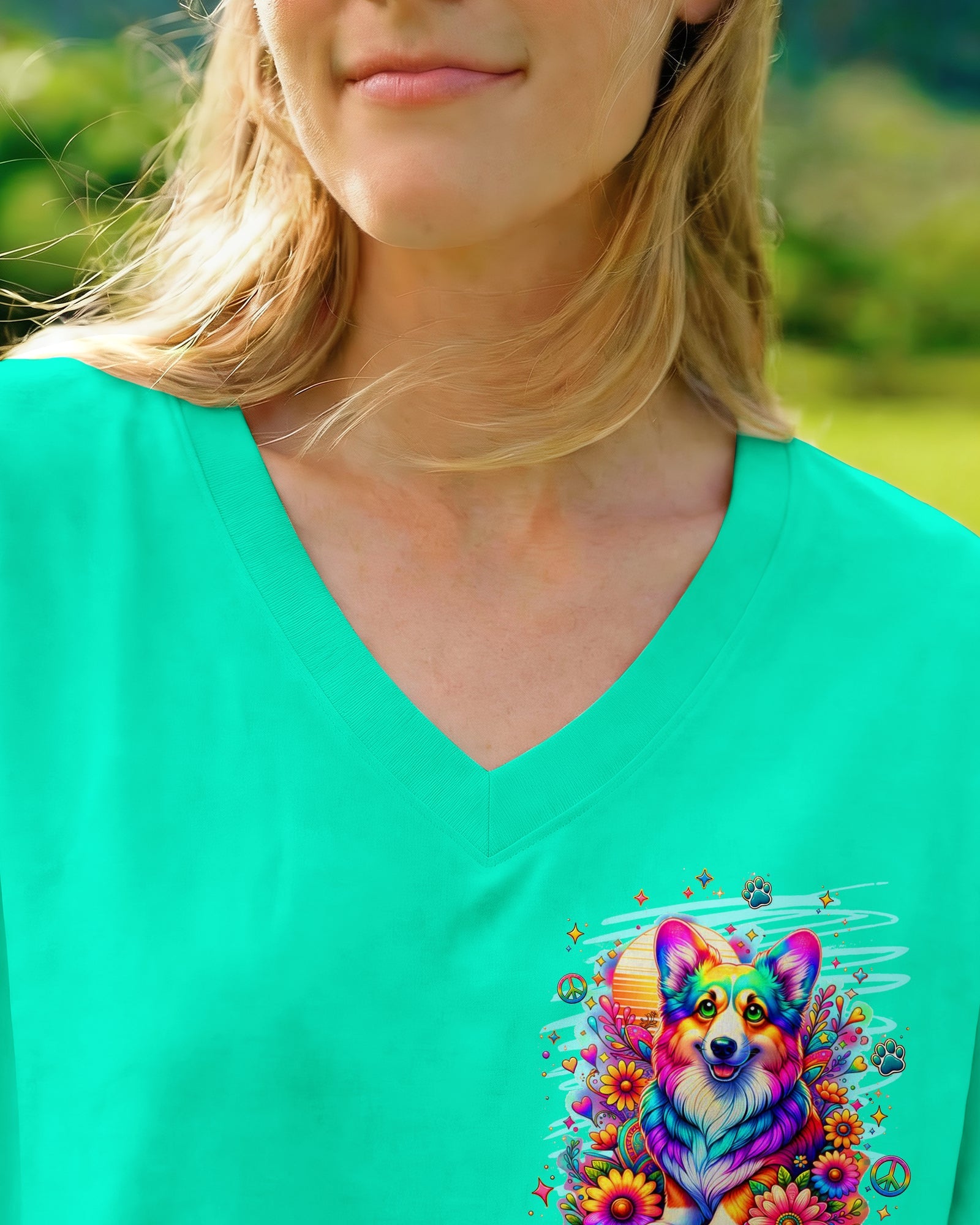 SUCK IT UP BUTTERCUP CORGI DOG ALL OVER PRINT - TLTW0906262