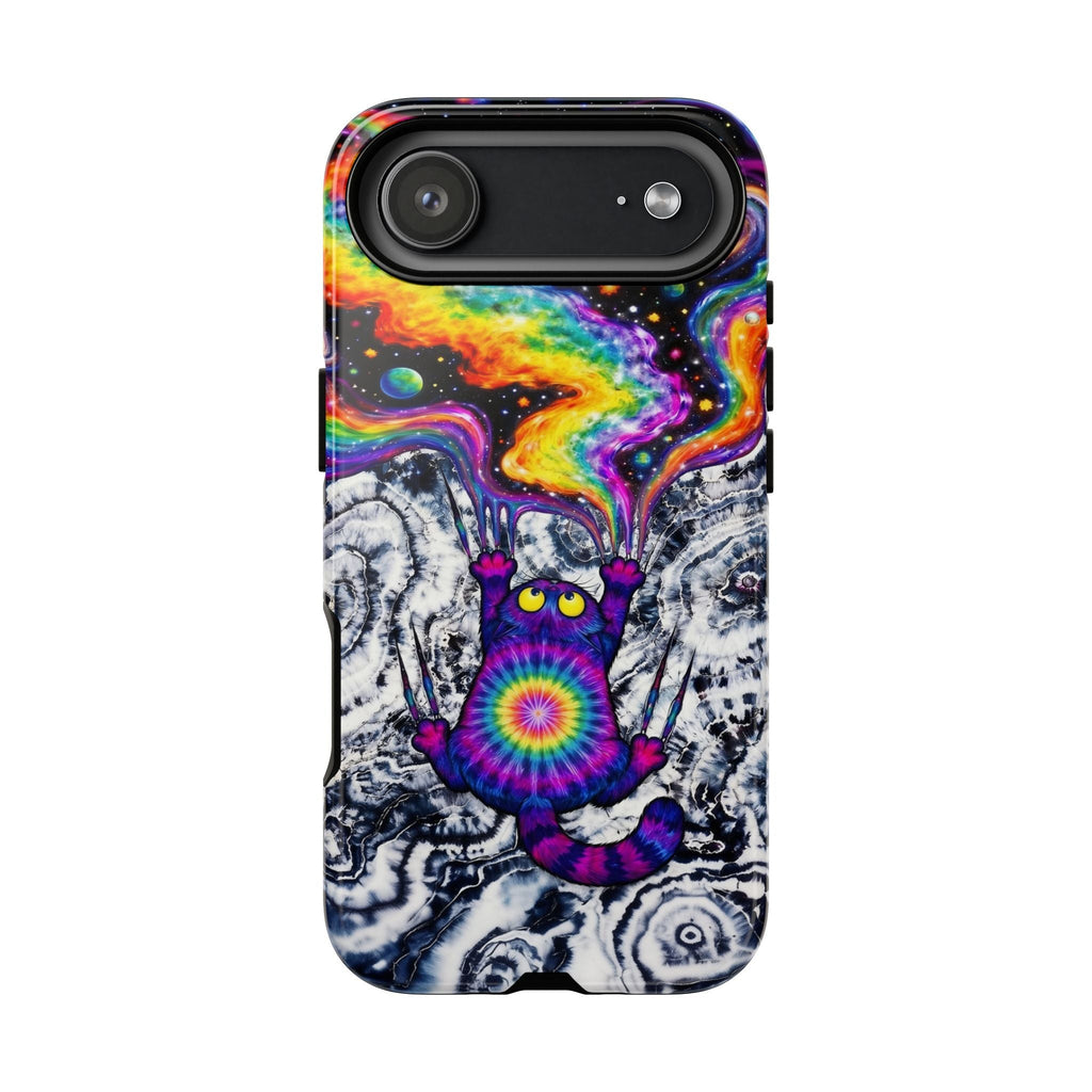 SCRATCHING CAT GALAXY PHONE CASE - KMTM1004261