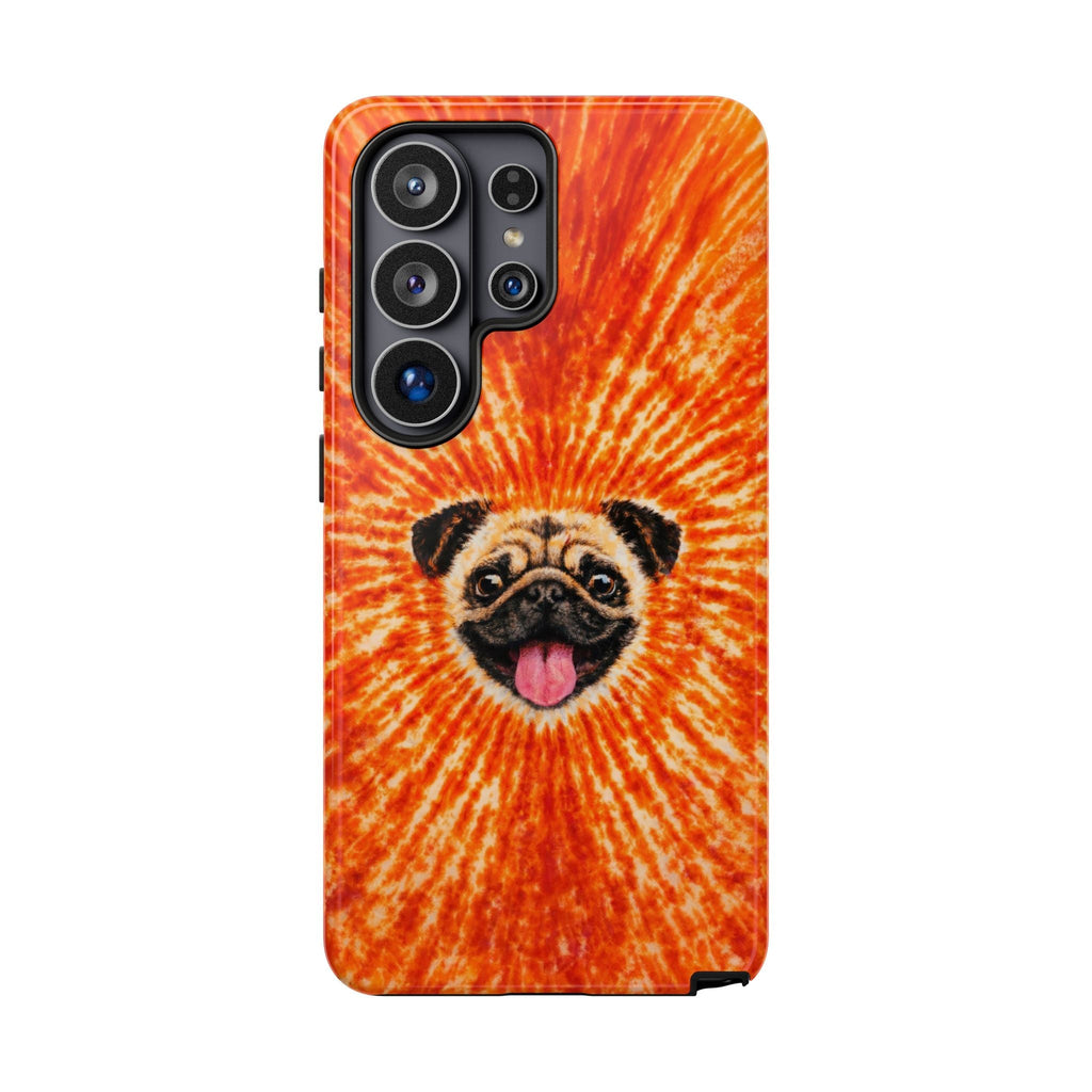 PUG DOG ORANGE  PHONE CASE - TLNT1604261