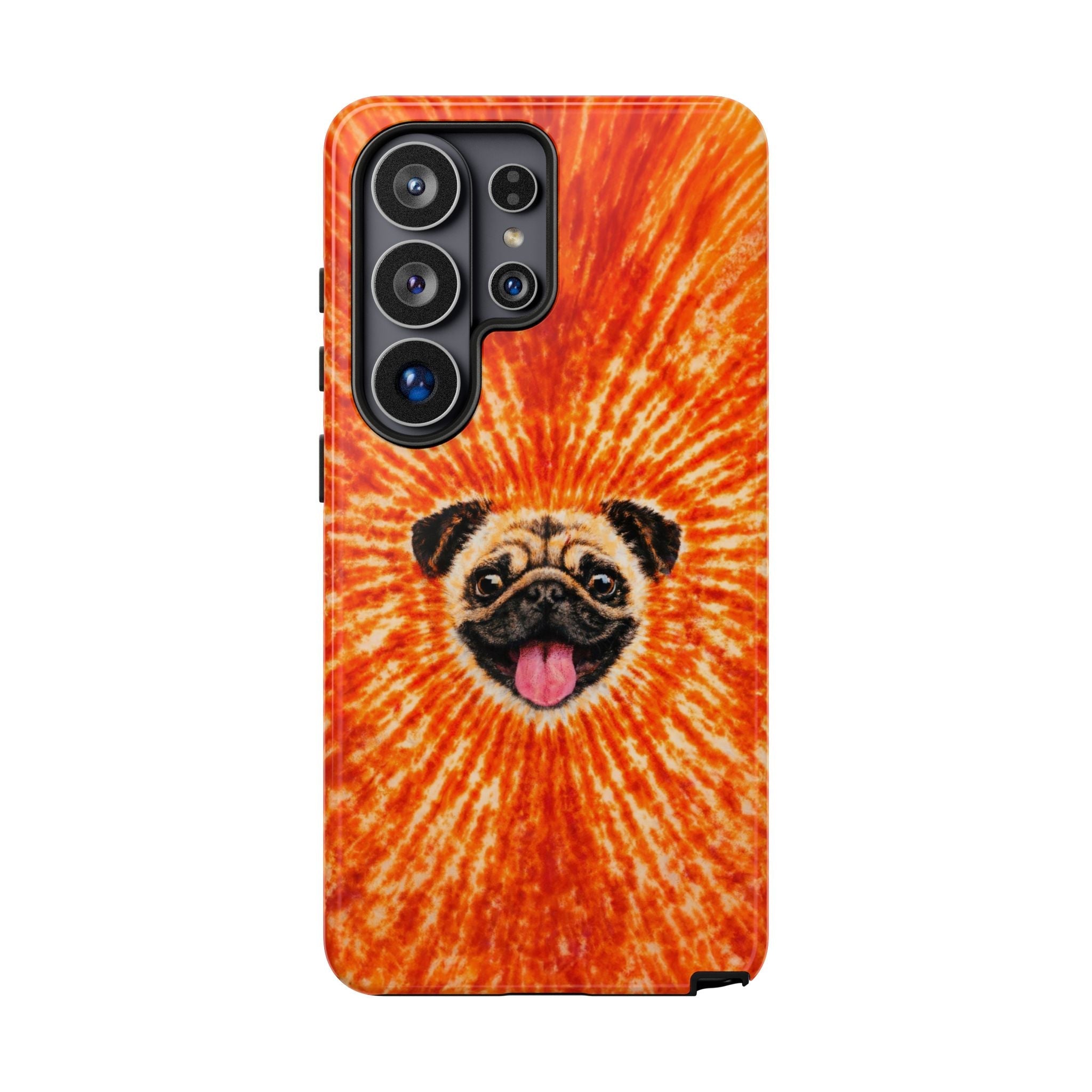 PUG DOG ORANGE  PHONE CASE - TLNT1604261
