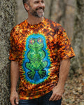 GREEN FROG HIPPIE ALL OVER PRINT - TLTW1505261