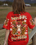 CRAZY HEIFER DOWN THE STREET COW ALL OVER PRINT  - TLTW2306262