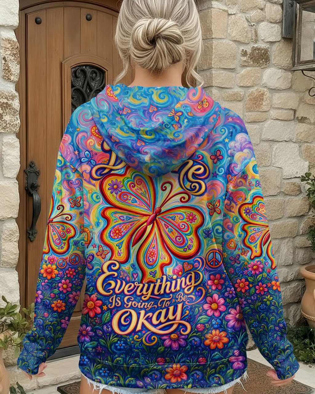 JUST BREATHE BUTTERFLY ALL OVER PRINT - TLTW1205262