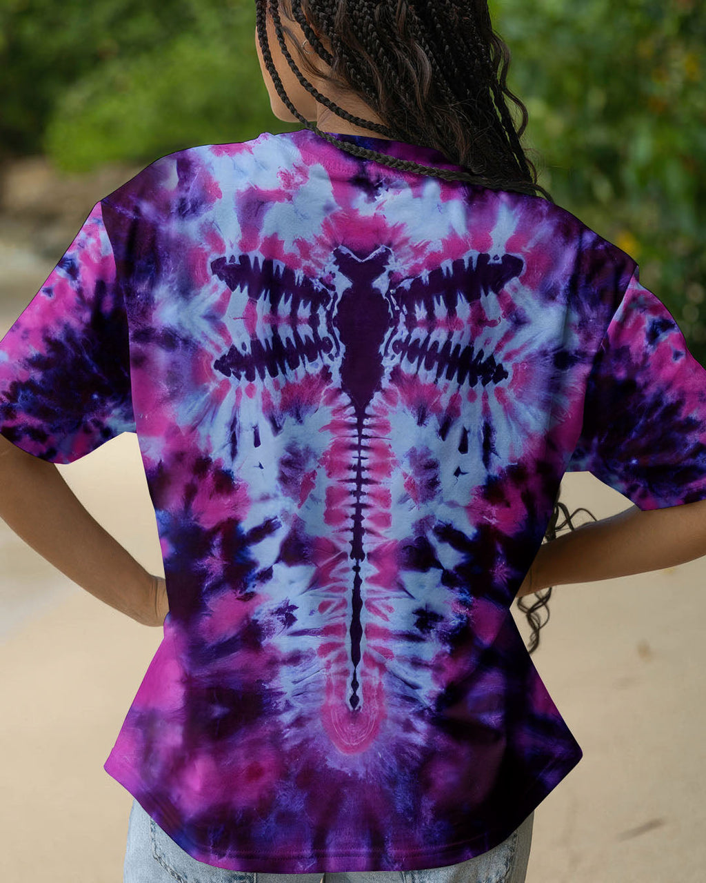 DRAGONFLY TIE DYE ALL OVER PRINT - TYQY0212251