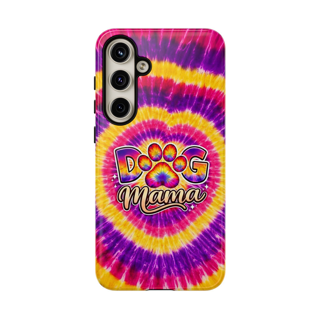 DOG MAMA PAW PRINT SWIRL PHONE CASE   - TLNT1504261