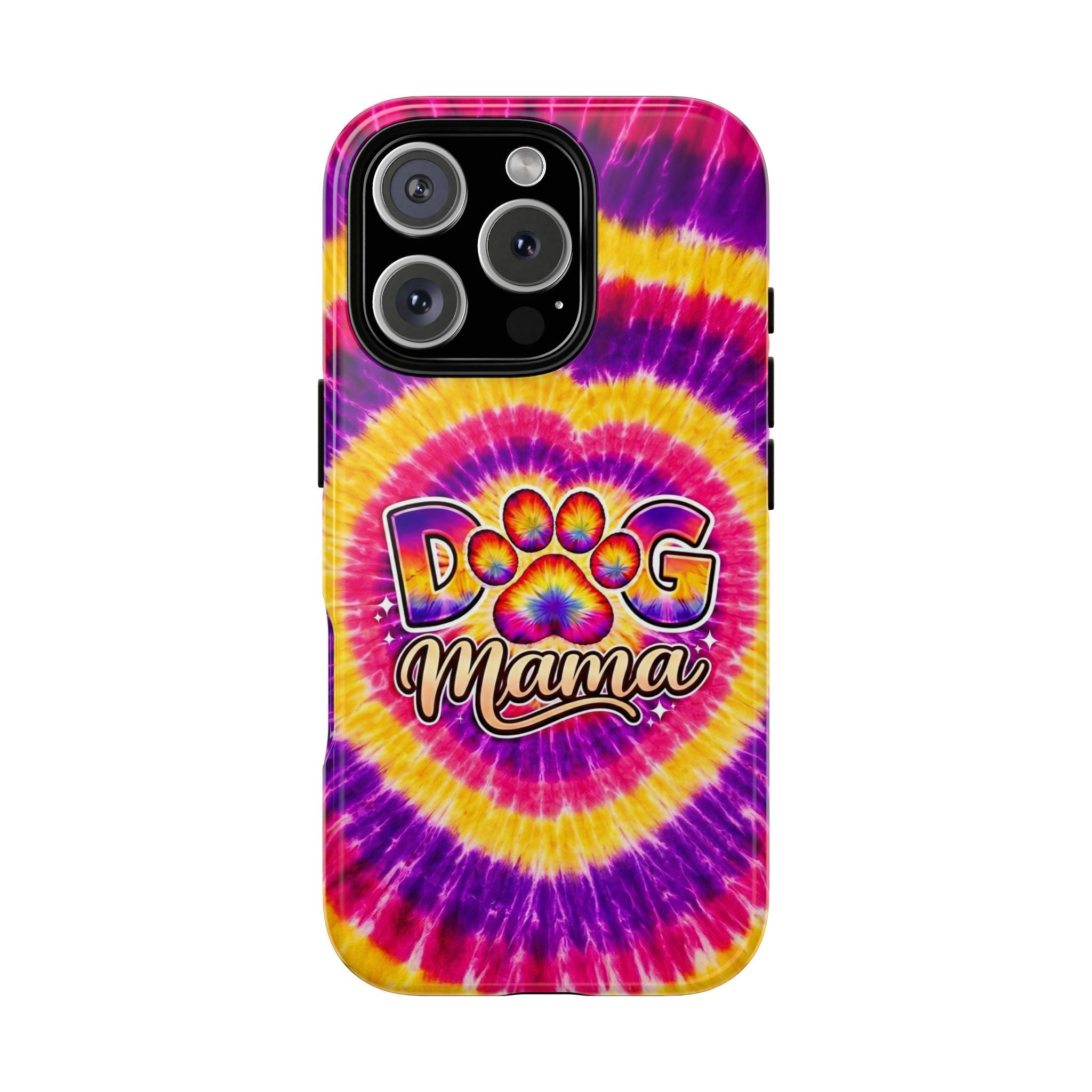 DOG MAMA PAW PRINT SWIRL PHONE CASE   - TLNT1504261