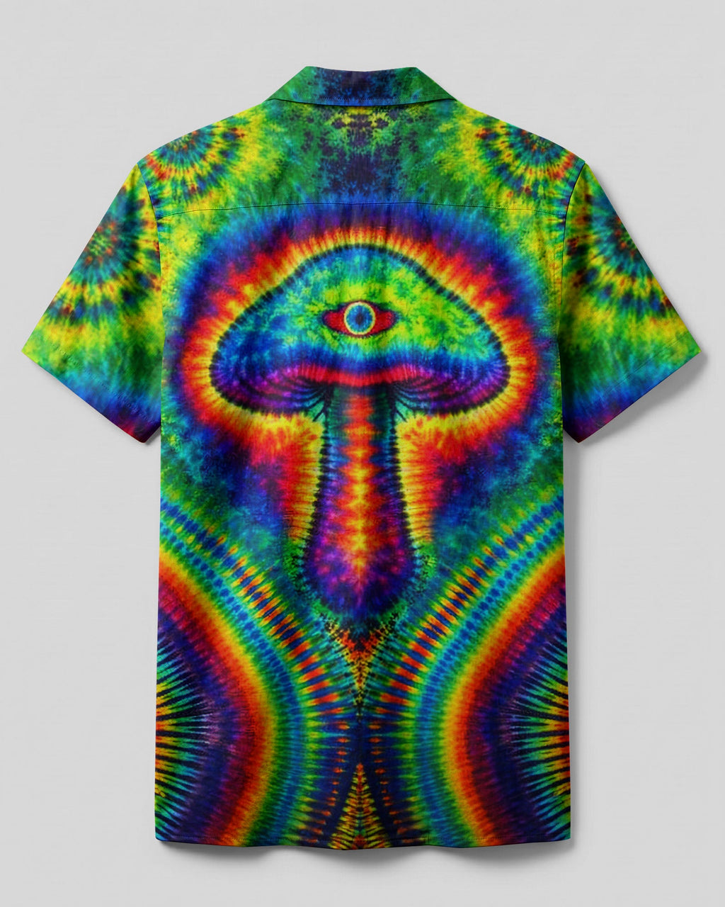 TRIPPY MUSHROOM CAMP SHIRT  - TLNT0304262