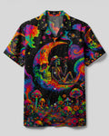 HIPPIE SKULL PSYCHEDELIC  CAMP SHIRT - TLNO0704261