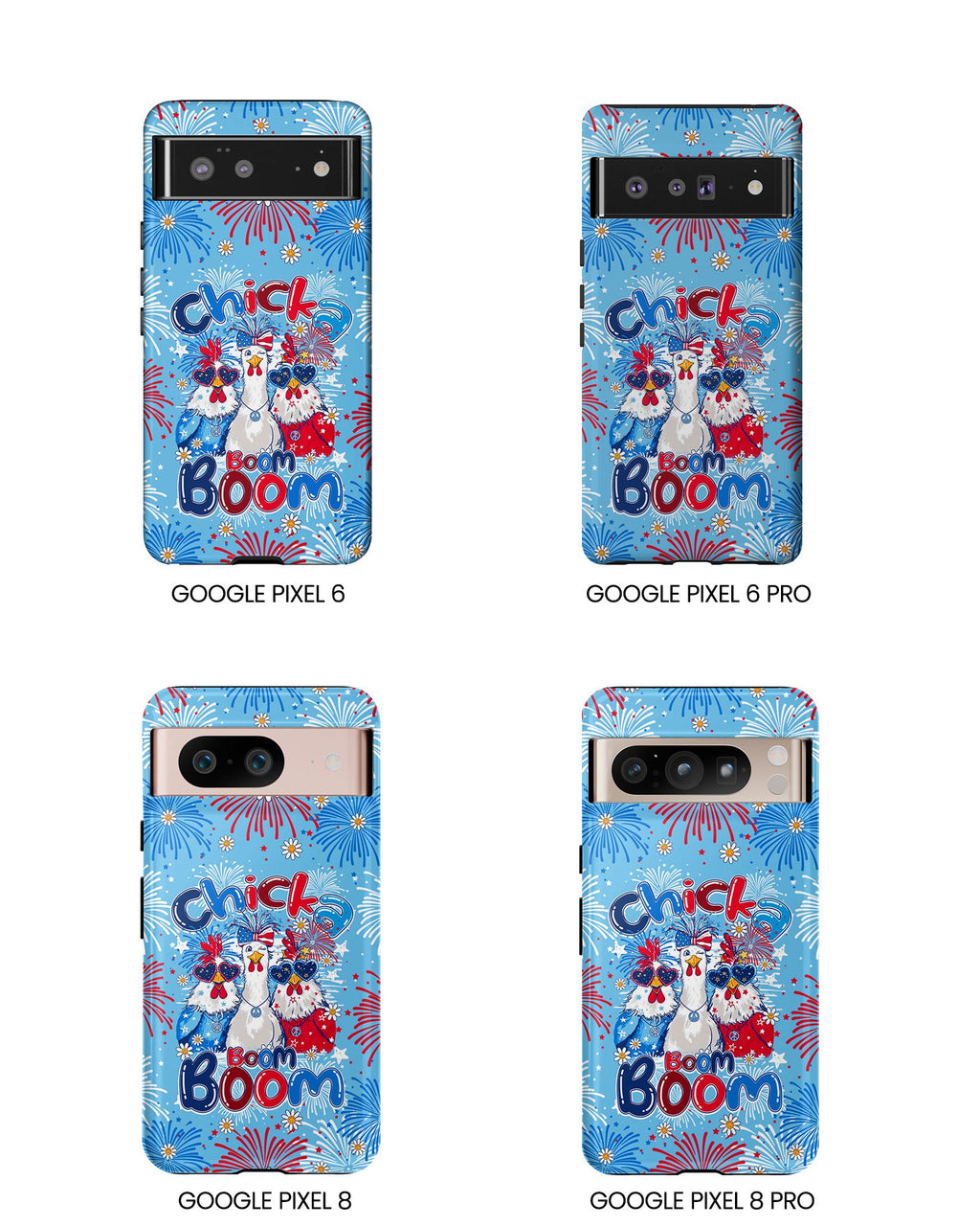 CHICKA BOOM BOOM HIPPIE CHICKEN PHONE CASE - TY0406261