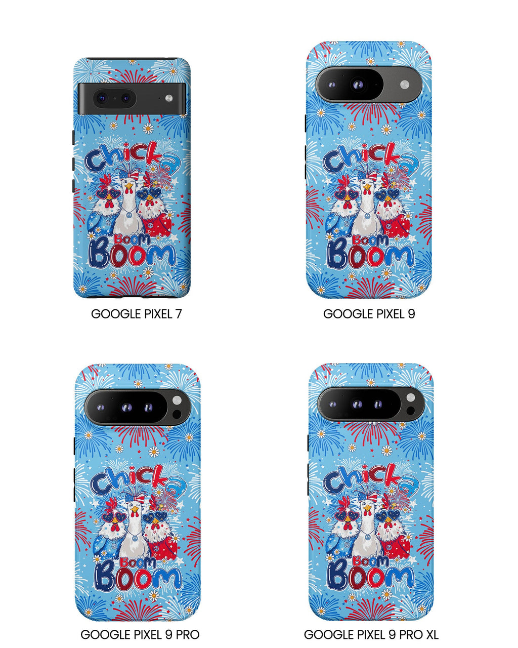 CHICKA BOOM BOOM HIPPIE CHICKEN PHONE CASE - TY0406261
