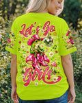 LET'S GO GIRLS FROG ALL OVER PRINT  - TLNO2705262