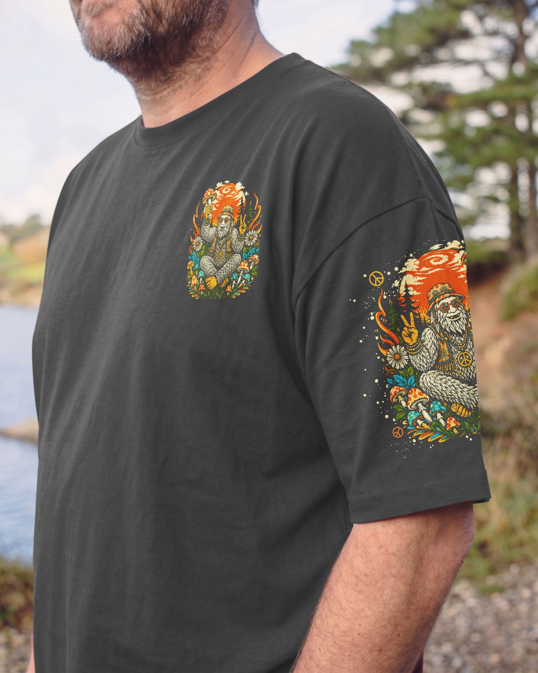 OLD HIPPIES BIGFOOT RETRO ALL OVER PRINT  - TLNO0506262