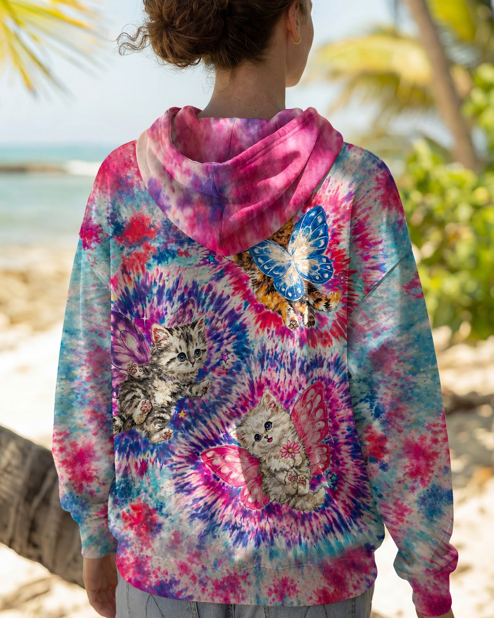 FAIRY KITTEN DREAM HIPPIE ALL OVER PRINT - KM2904261