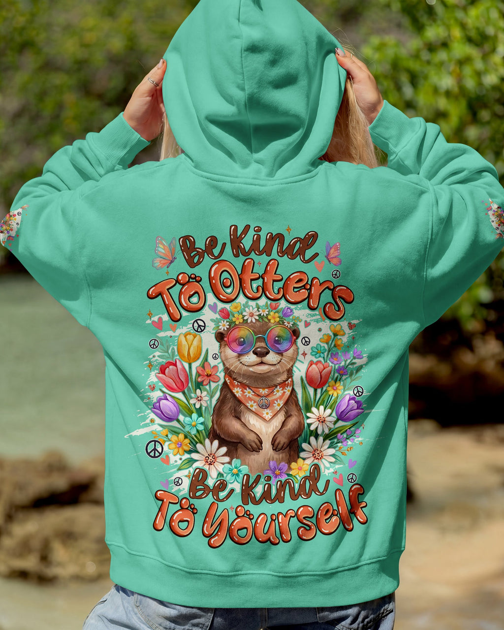 BE KIND TO OTTERS ALL OVER PRINT - TYQY1605261