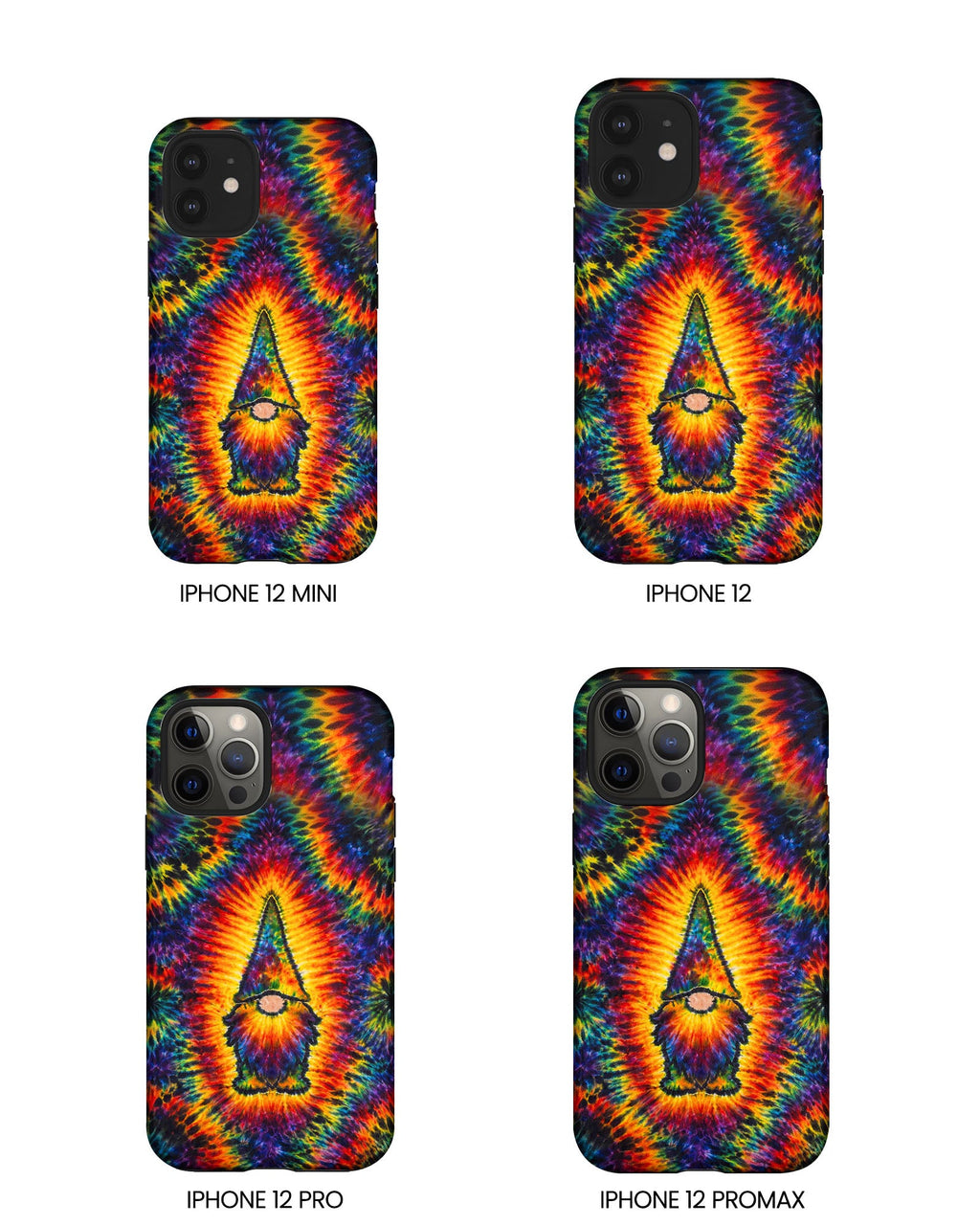 GNOME HIPPIE SWIRL PHONE CASE  - TLHG0405264