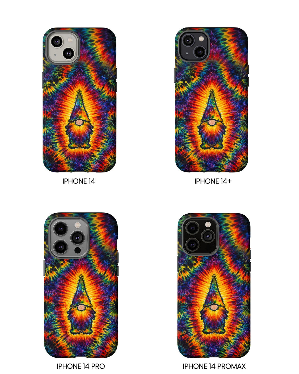 GNOME HIPPIE SWIRL PHONE CASE  - TLHG0405264