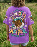 CRAZY HEIFER DOWN THE STREET COW ALL OVER PRINT - TLNO1506261