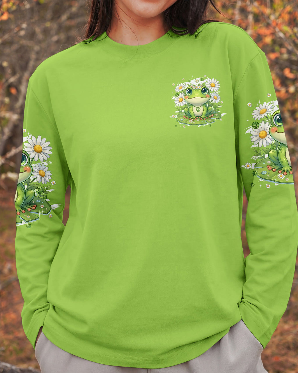 JUST BREATHE FROG ALL OVER PRINT - TYPQ2606261