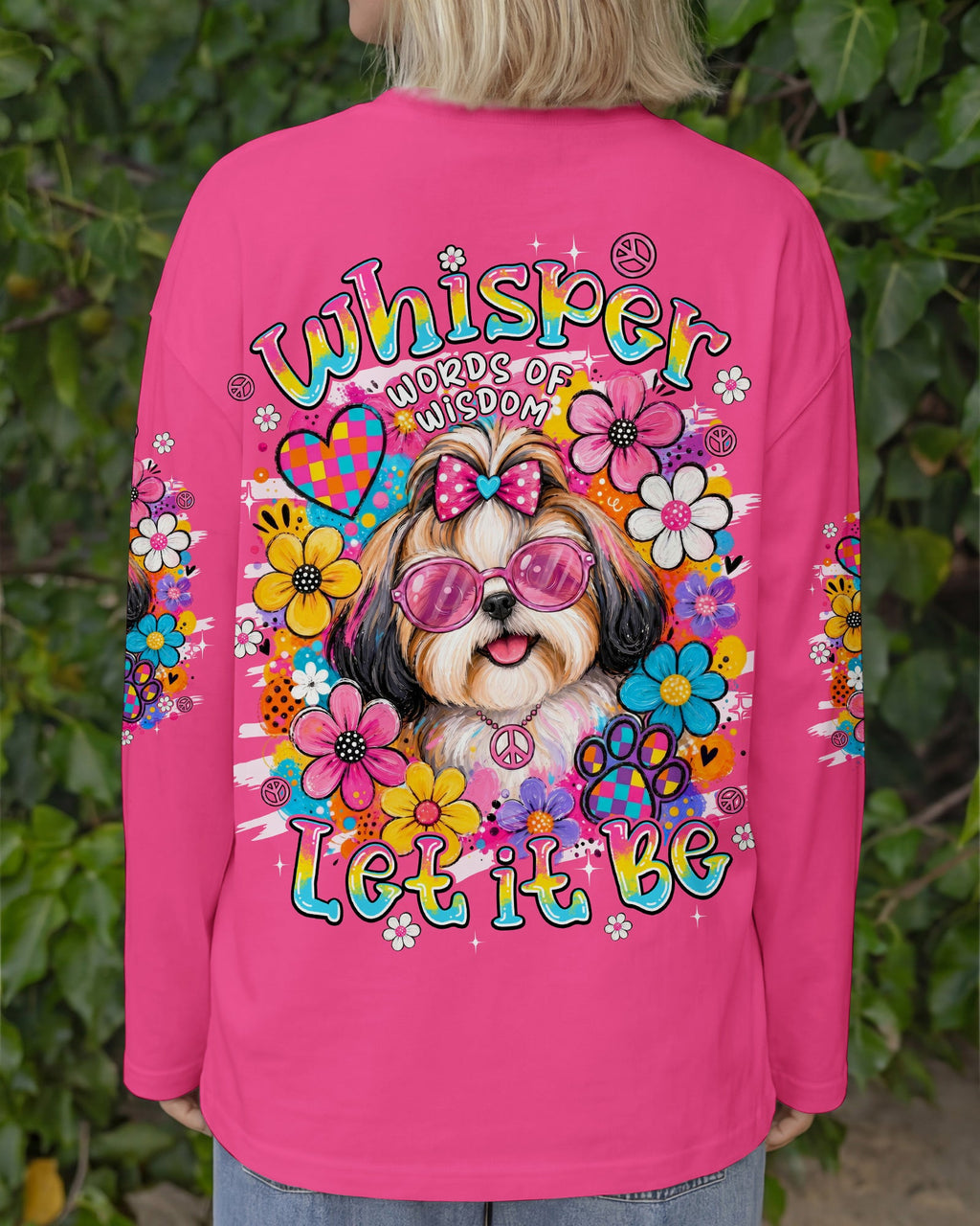 WHISPER WORDS OF WISDOM LET IT BE SHIH TZU DOG ALL OVER PRINT - TYPQ0306261