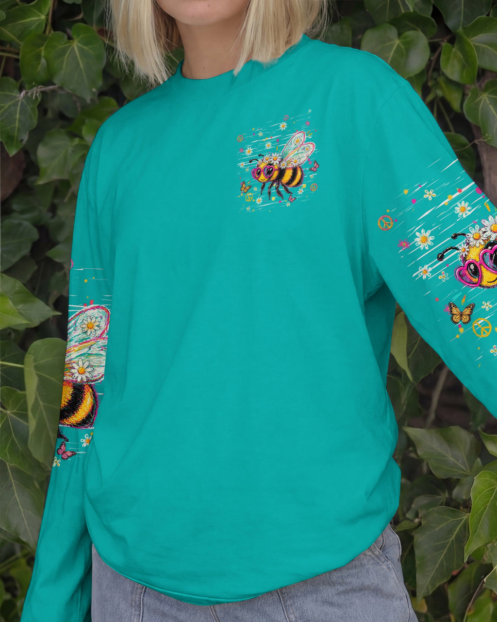 SUCK IT UP BUTTERCUP BEE ALL OVER PRINT  - TLHN1106261