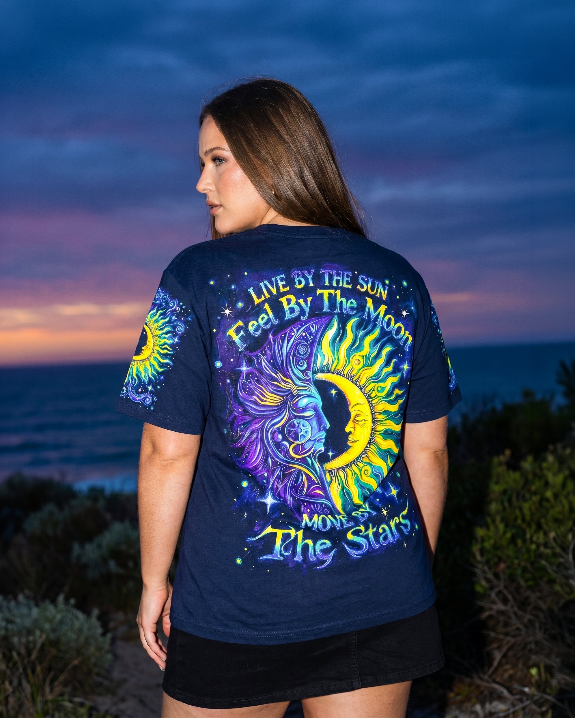LIVE BY THE SUN NEON ALL OVER PRINT - KM2404262