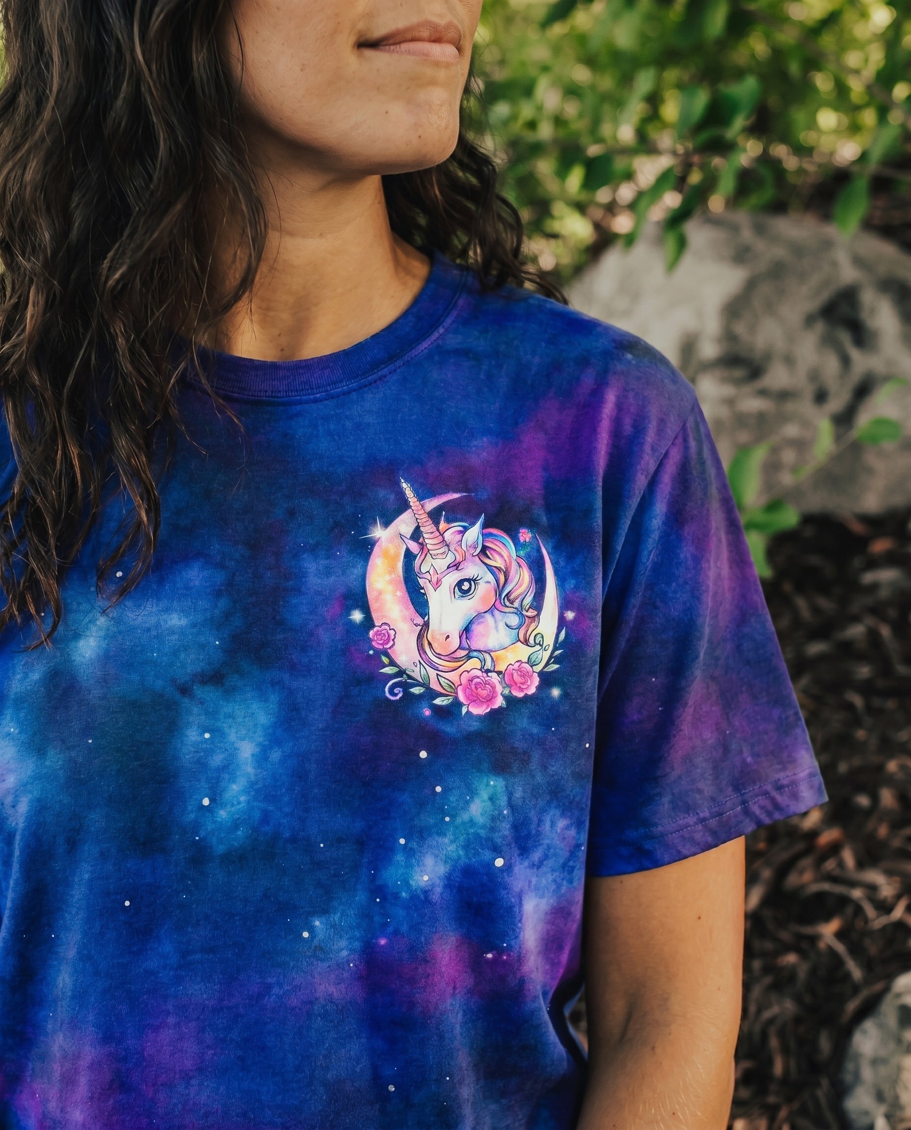 UNICORN KISSES MAGICAL WISHES GALAXY ALL OVER PRINT – KM1604262