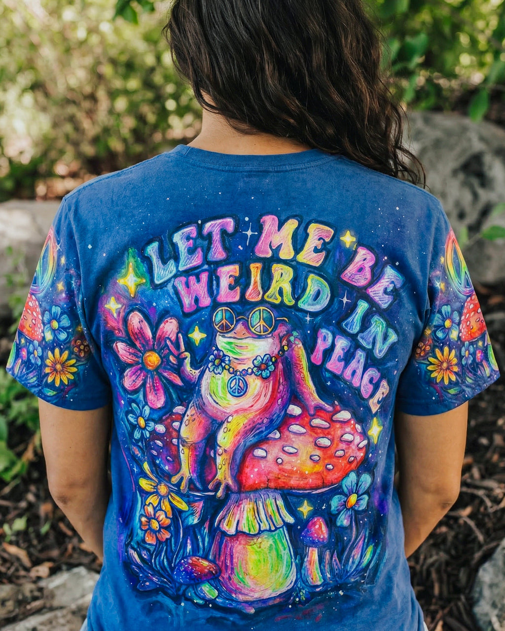 LET ME BE WEIRD IN PEACE  ALL OVER PRINT – RI1504262