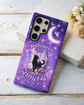 I BELIEVE THERE ARE ANGELS AMONG US BLACK CAT PHONE CASE  - TLNO2605262