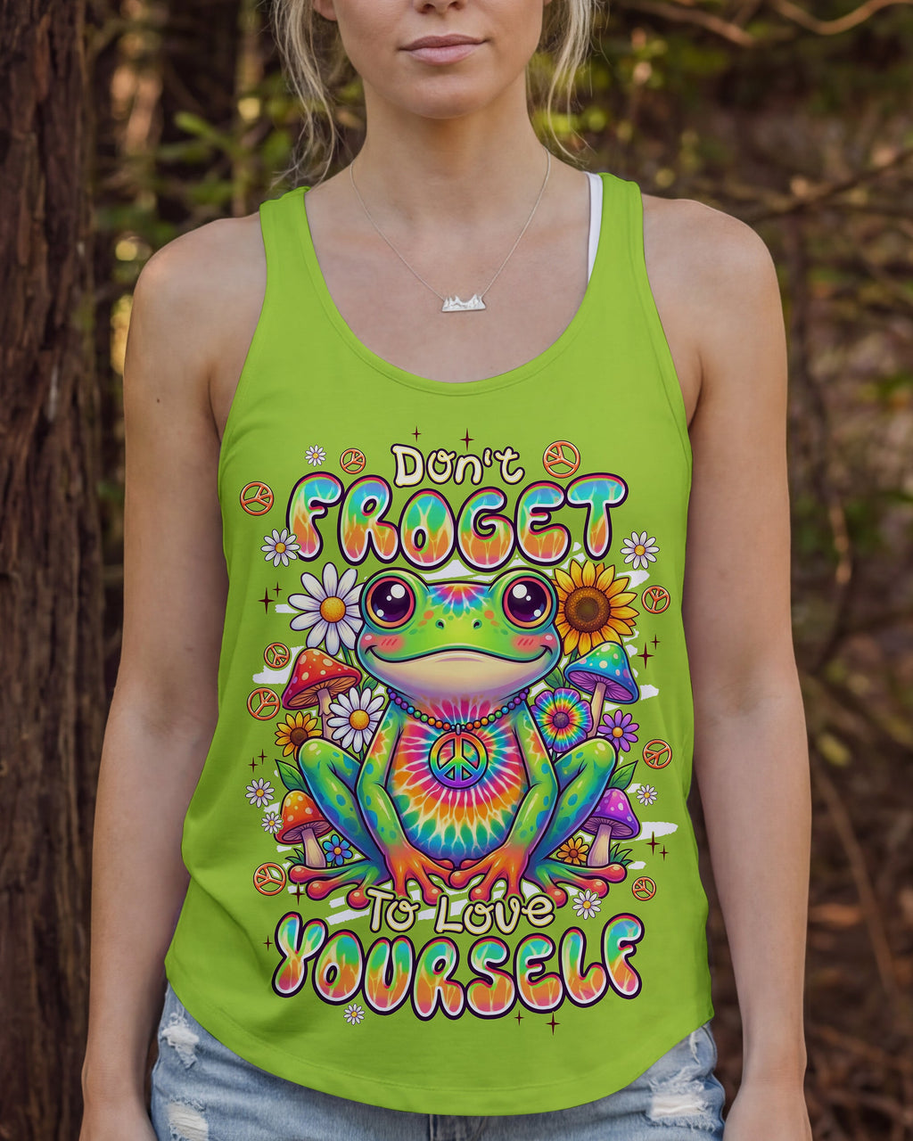 DON'T FROGET TO LOVE YOURSELF ALL OVER PRINT - TYPQ0907262
