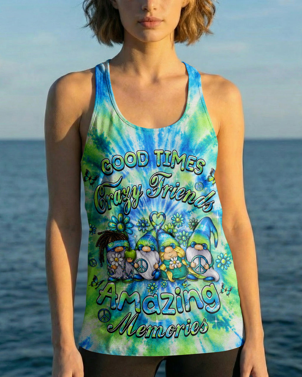GOOD TIMES CRAZY FRIEND GNOME ALL OVER PRINT   - TLHN2505262