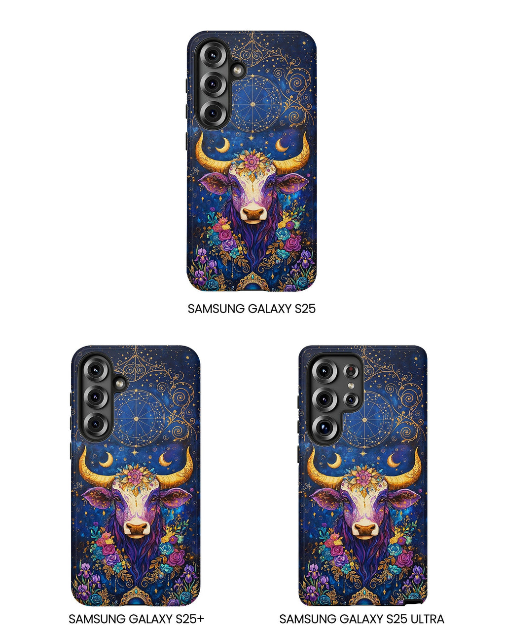 HIPPIE MAGIC COW  PHONE CASE - TLNT2304262