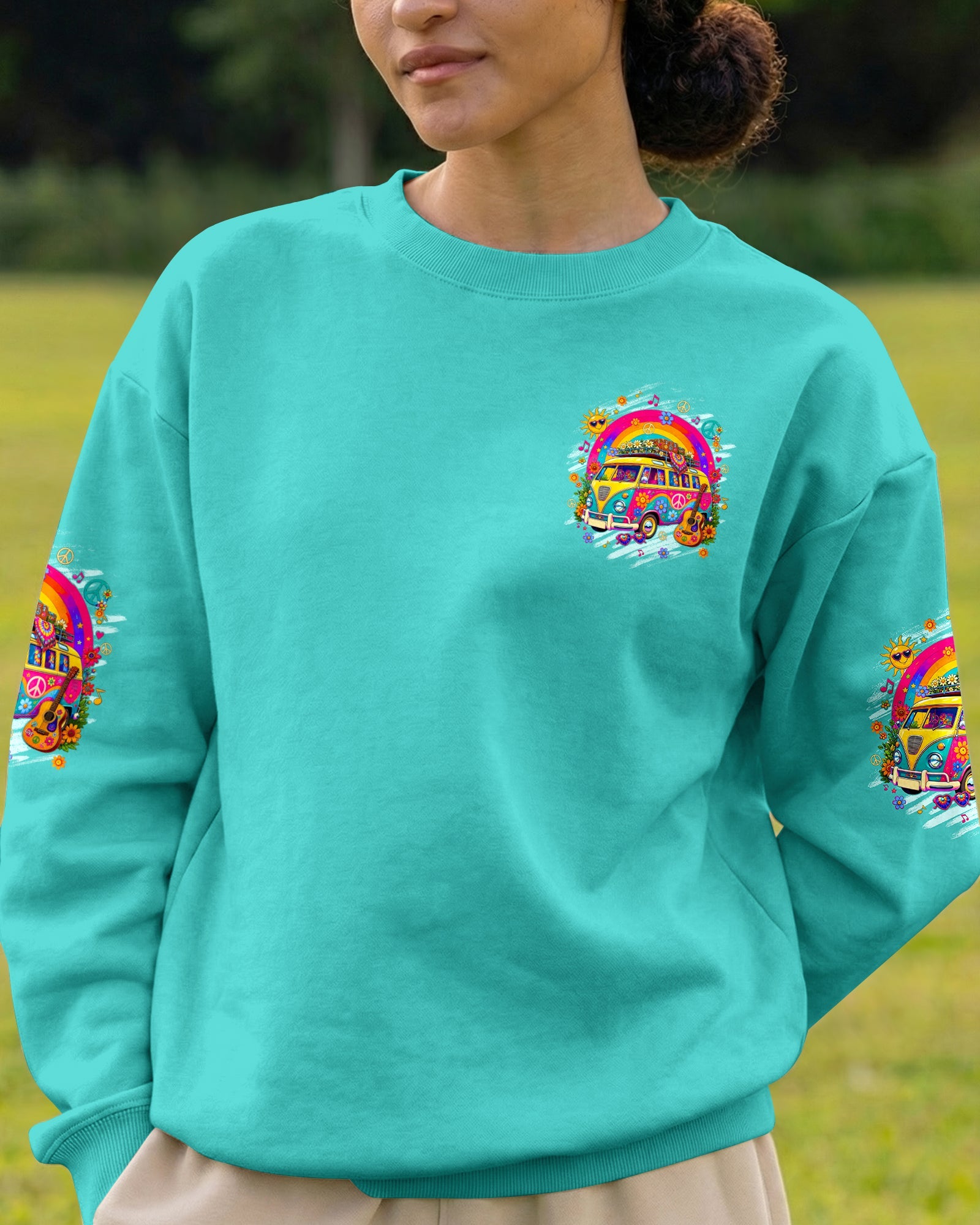 RUNNING AGAINST THE WIND ALL OVER PRINT - TYQY2306262